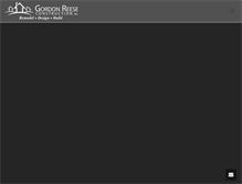 Tablet Screenshot of gordonreese.com
